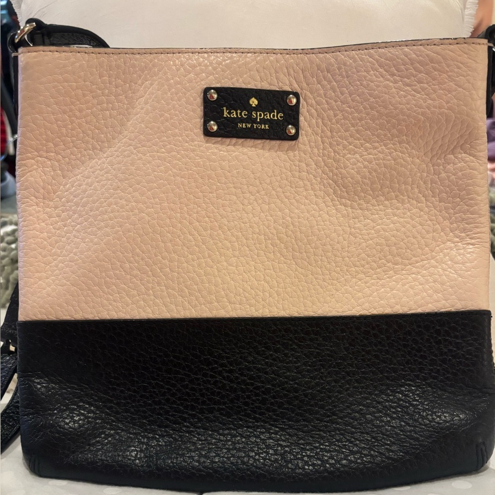 Kate Spade Pink and Black Crossbody Bag